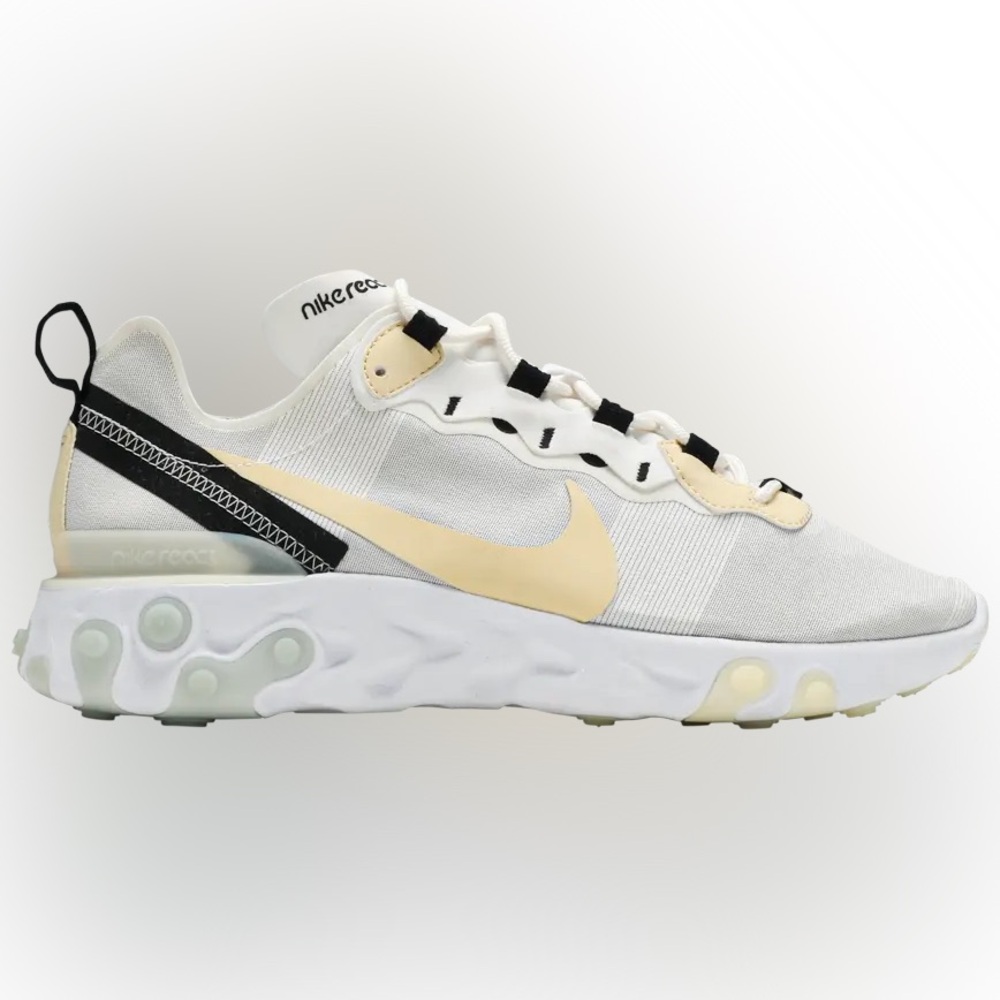 2019 Nike React Element 55 Sneakers ‘Soft Yellow’ - image 1